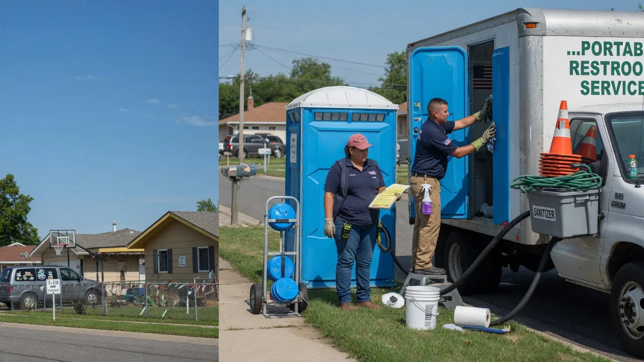 Portable Toilet Rental in Pearl, IL near me